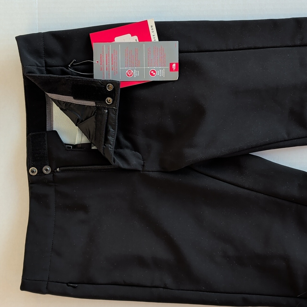 NWT The North Face Girls Youth Apex STH Snow Pants Youth-Large Black Pockets - Picture 10 of 16